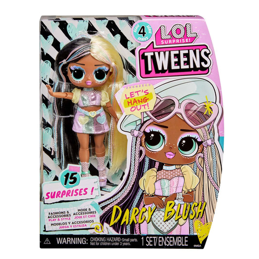 L.O.L LOL Surprise Tweens Series 4 Fashion Doll Darcy Blush with 15 Surprises