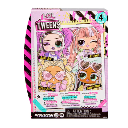L.O.L LOL Surprise Tweens Series 4 Fashion Doll Jenny Rox with 15 Surprises