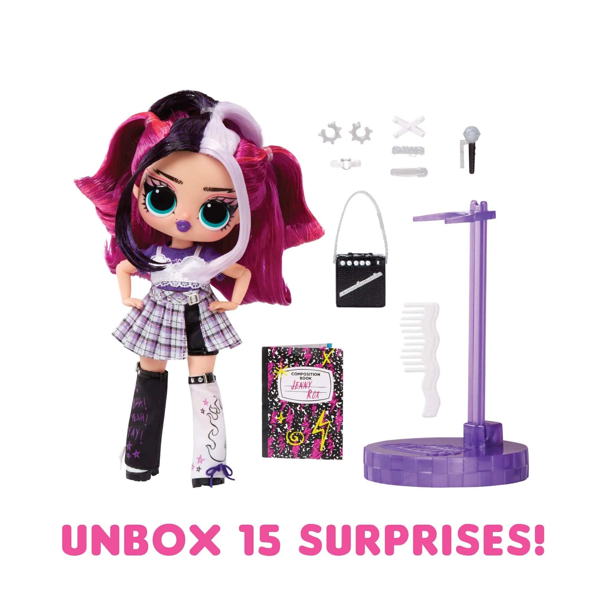 L.O.L LOL Surprise Tweens Series 4 Fashion Doll Jenny Rox with 15 Surprises