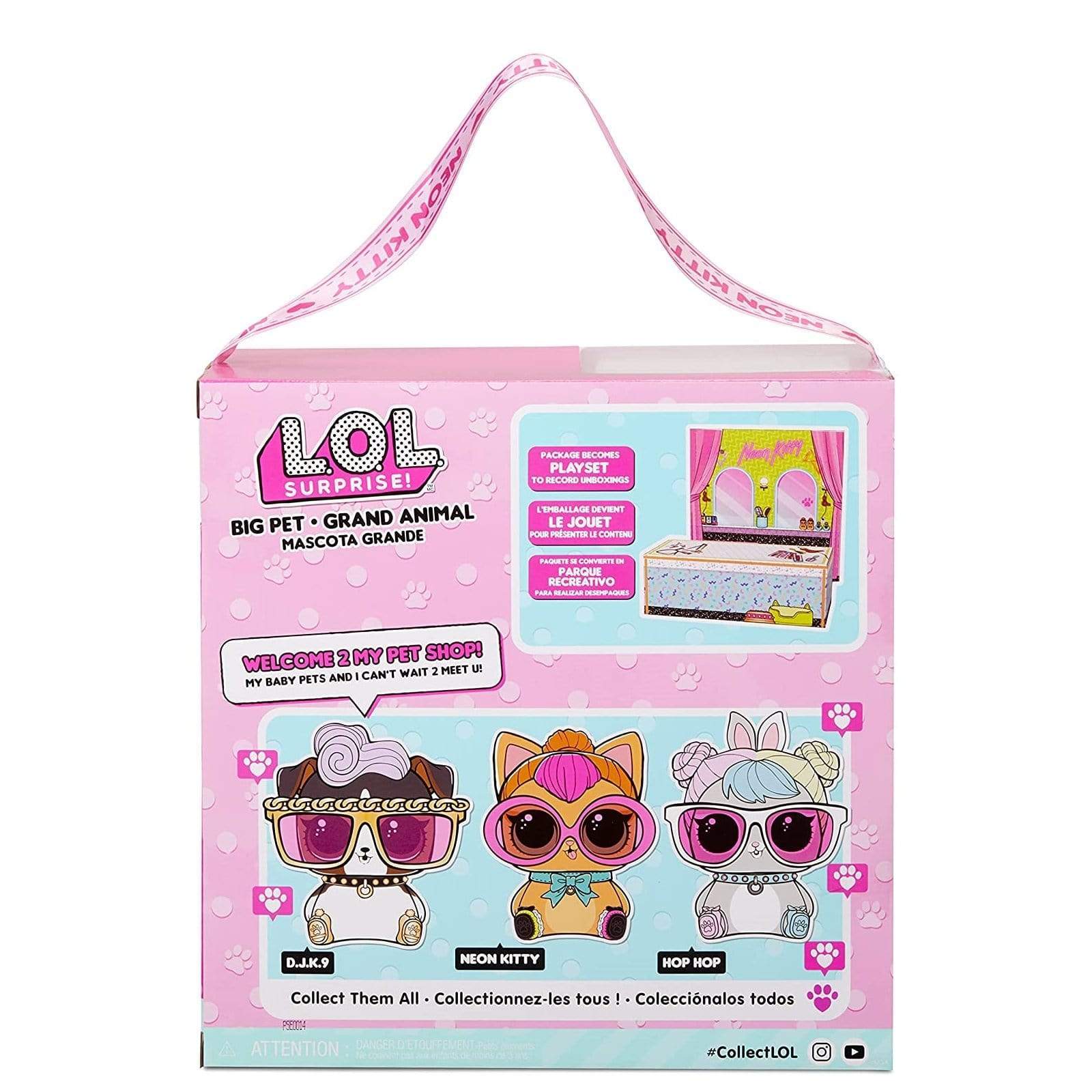 L.O.L Toys L.O.L. Surprise Big Pets - Neon Kitty