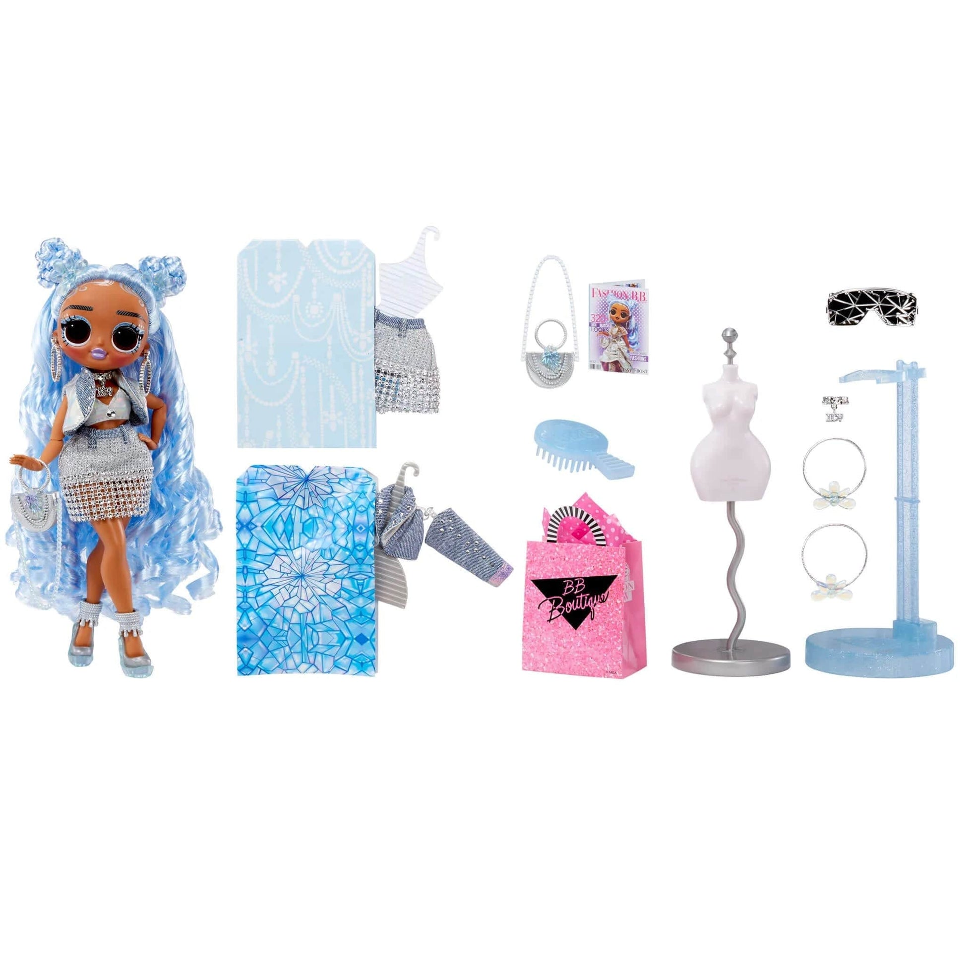 L.O.L Toys L.O.L. Surprise! Fashion Show Style Edition Missy Frost Fashion Doll W/ 320+ Fashion Looks