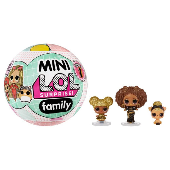 L.O.L Toys L.O.L. Surprise! Mini Family Playset Collection With Surprises