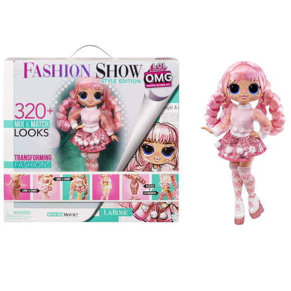 L.O.L Toys L.O.L. Surprise! OMG Fashion Show Style Edition LaRose Fashion Doll W/ 320+ Fashion Looks