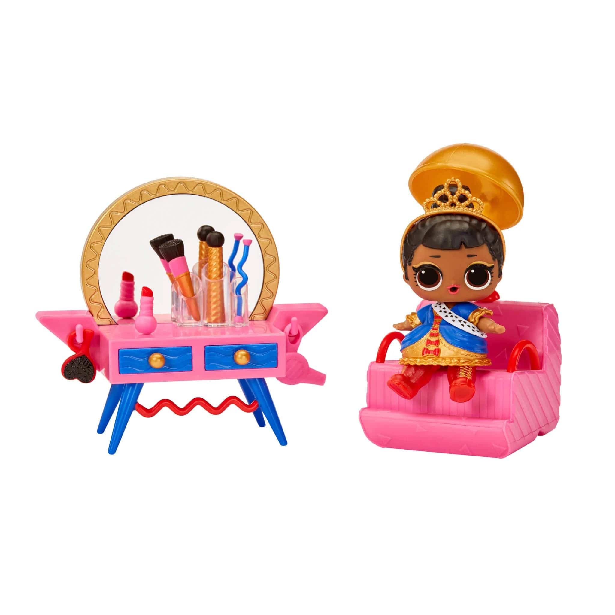 L.O.L Toys L.O.L. Surprise! OMG House of Surprises Beauty Booth Playset with Her Majesty Collectible Doll