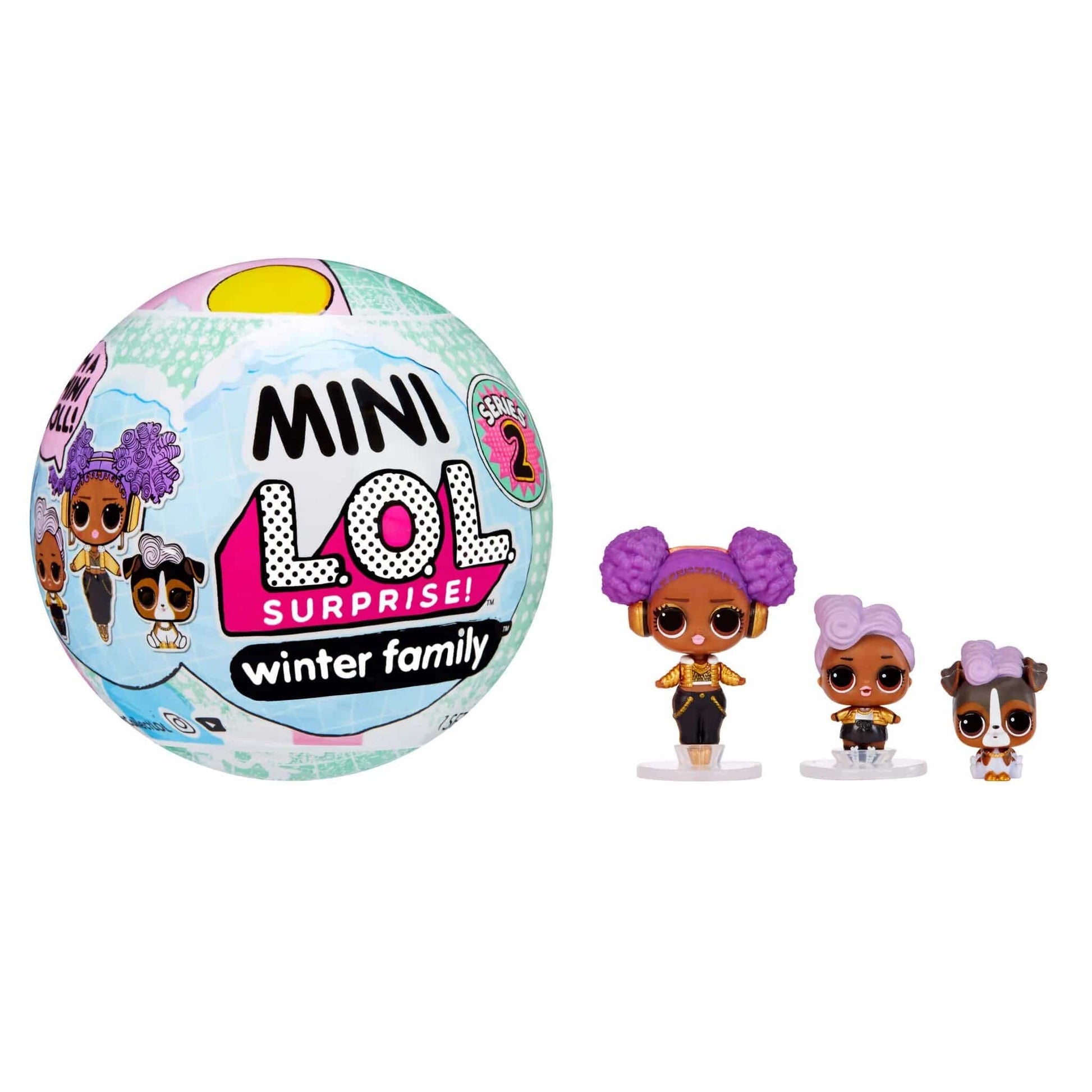 L.O.L toys L.O.L. Surprise! Winter Family Playset Collection With 8+ Surprises