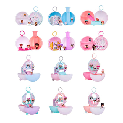 L.O.L toys L.O.L. Surprise! Winter Family Playset Collection With 8+ Surprises