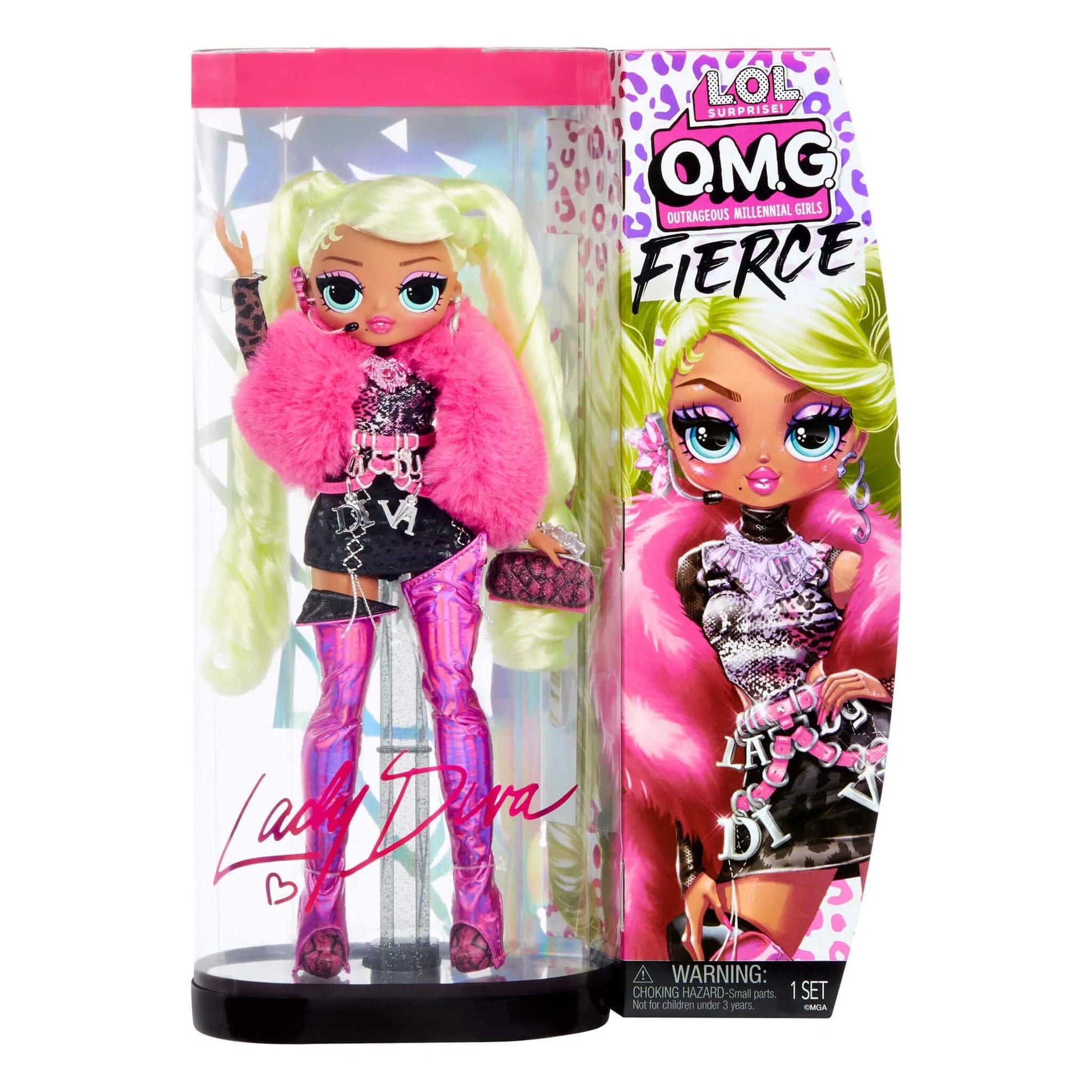 L.O.L Toys LOL Surprise OMG Fierce Lady Diva Fashion Doll With Surprises