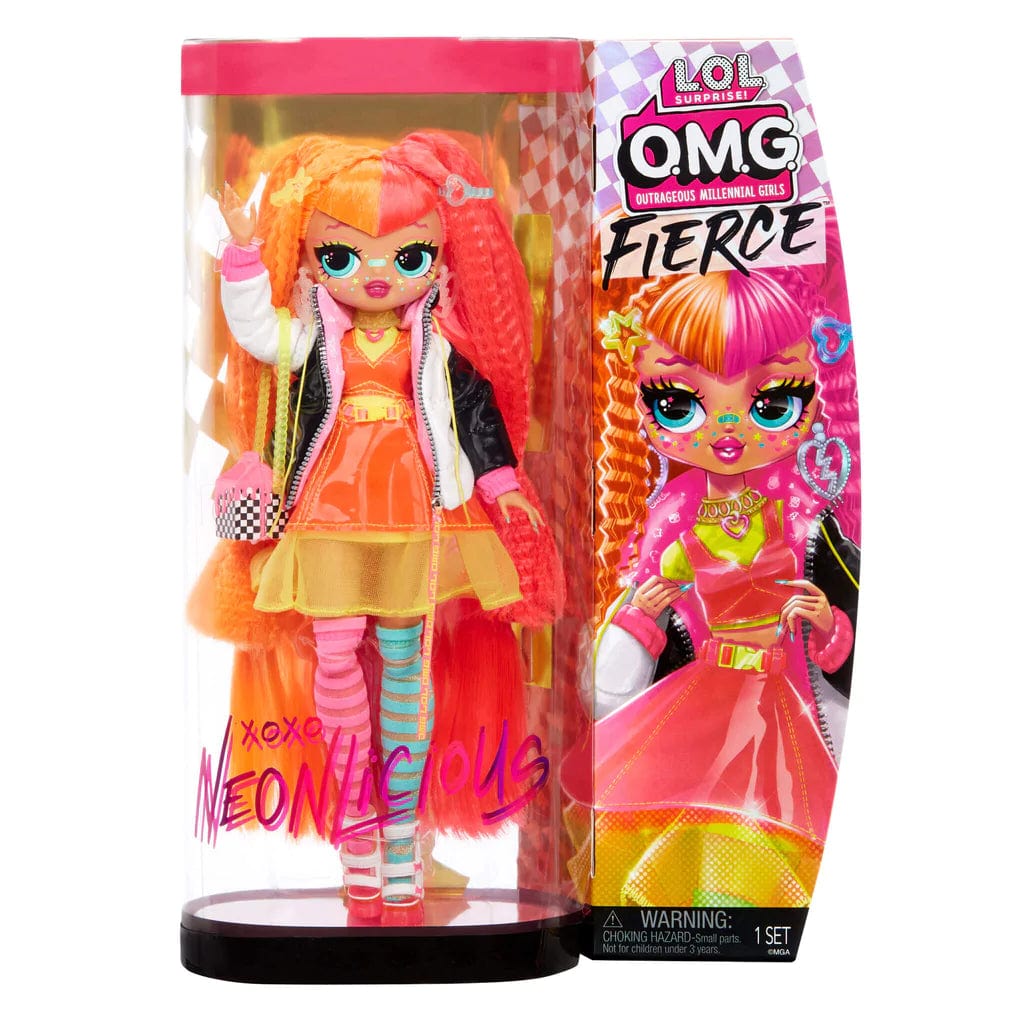 L.O.L Toys LOL Surprise OMG Fierce Neonlicious Fashion Doll With Surprises