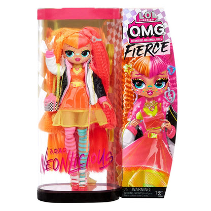 L.O.L Toys LOL Surprise OMG Fierce Neonlicious Fashion Doll With Surprises