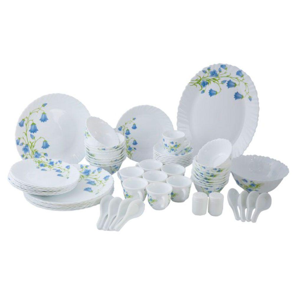 La Opala Home & Kitchen La Opala d/s Blue Bells 60 pcs Set (LABLB60PDS8)