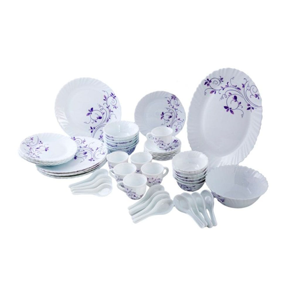 La Opala Home & Kitchen La Opala d/s Dazzle Purple 44 pcs Set (LADP44PDS6)