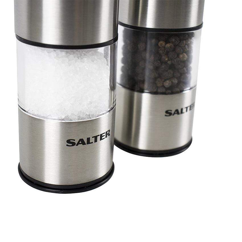 Salter Electronic Salt & Pepper Mill Set