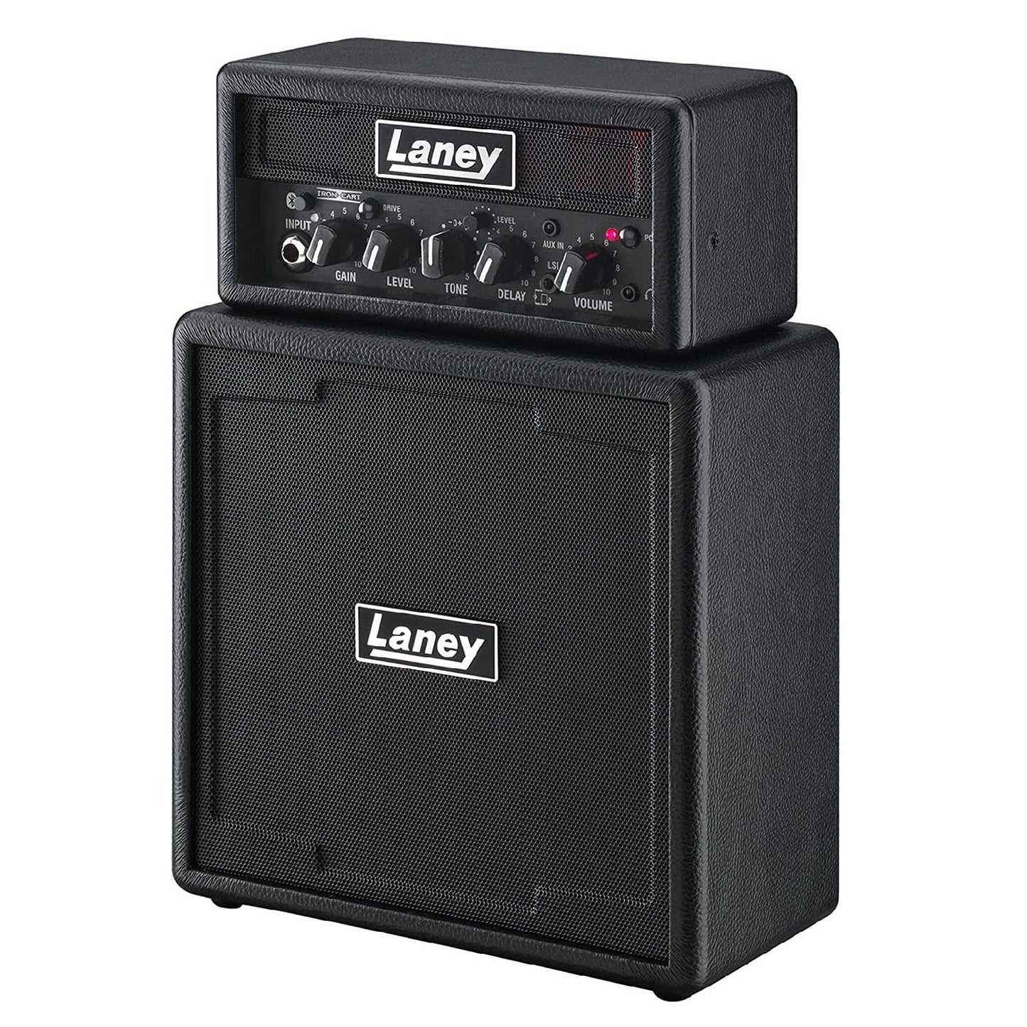 Laney Electronics Laney MINISTACK-B-IRON Bluetooth Battery Powered Guitar Amp with Smartphone Interface