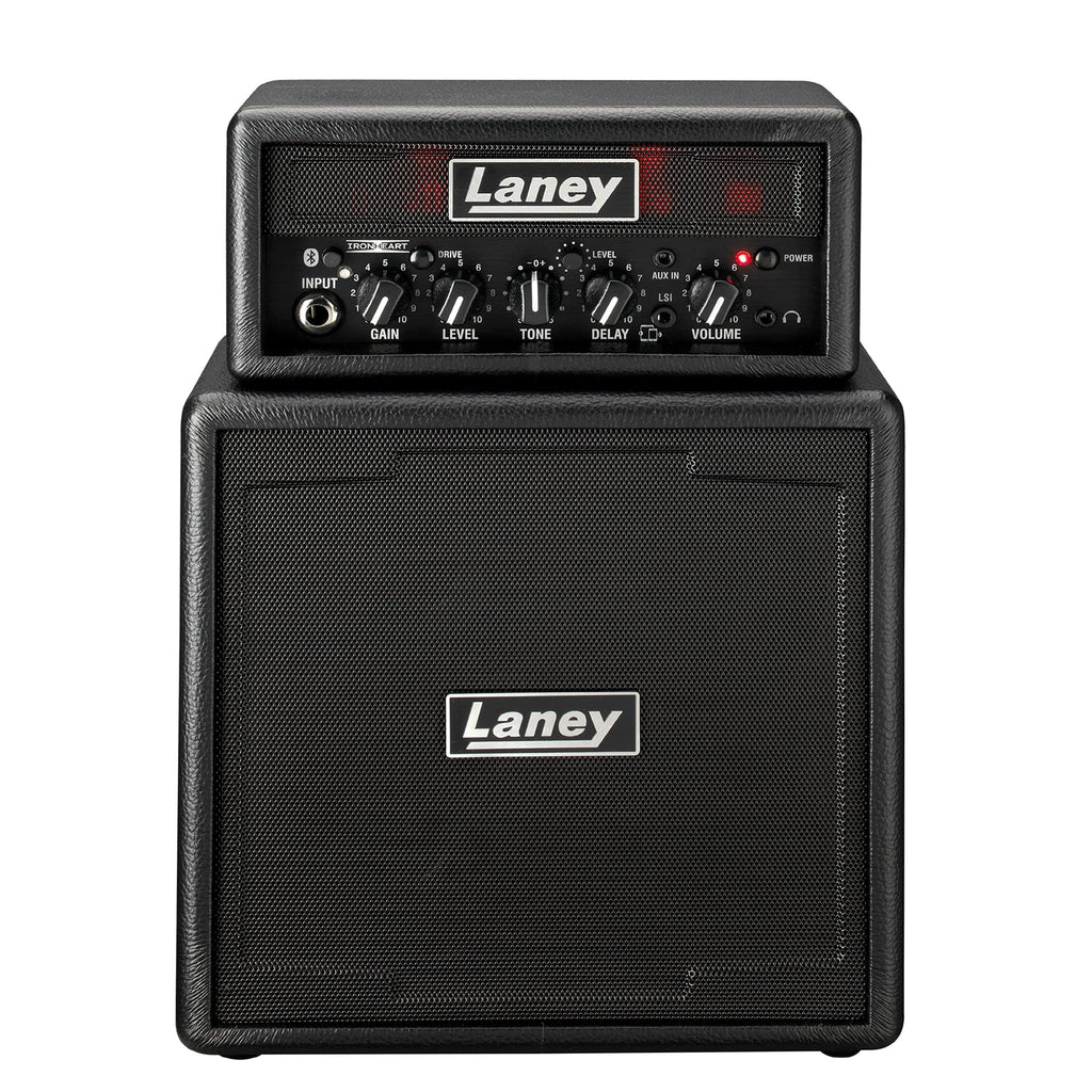 Laney Electronics Laney MINISTACK-B-IRON Bluetooth Battery Powered Guitar Amp with Smartphone Interface