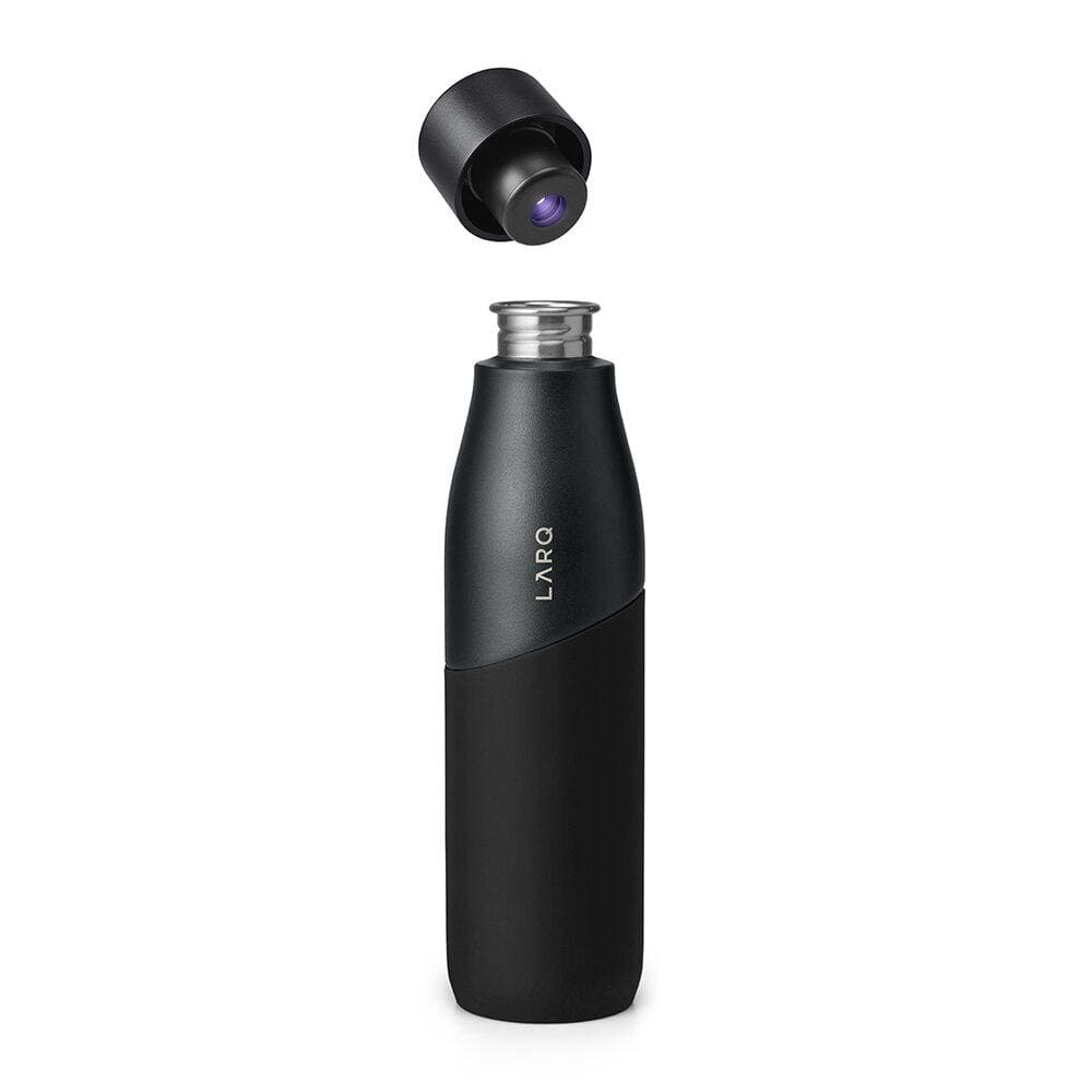 Larq Home & Kitchen LARQ PureVis Movement Water Bottle 710ml/24oz Black/Onyx