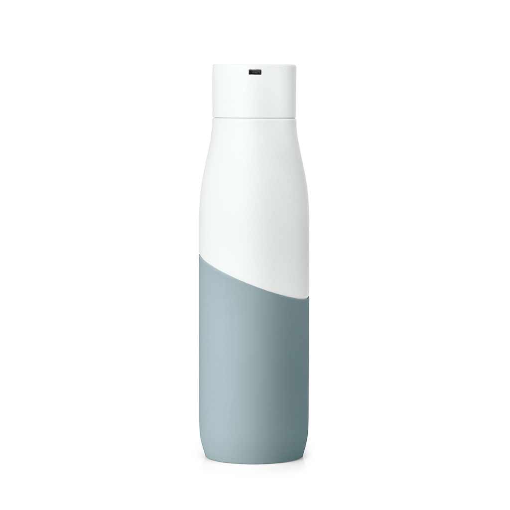 Larq Home & Kitchen LARQ PureVis Movement Water Bottle - White/Pebble - 950ml