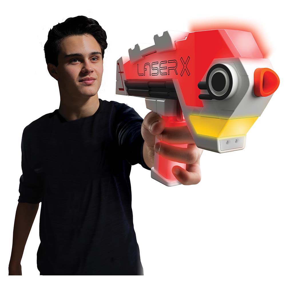 Laser X Toys Laser X - Evolution Double Blasters Set Battery Operated