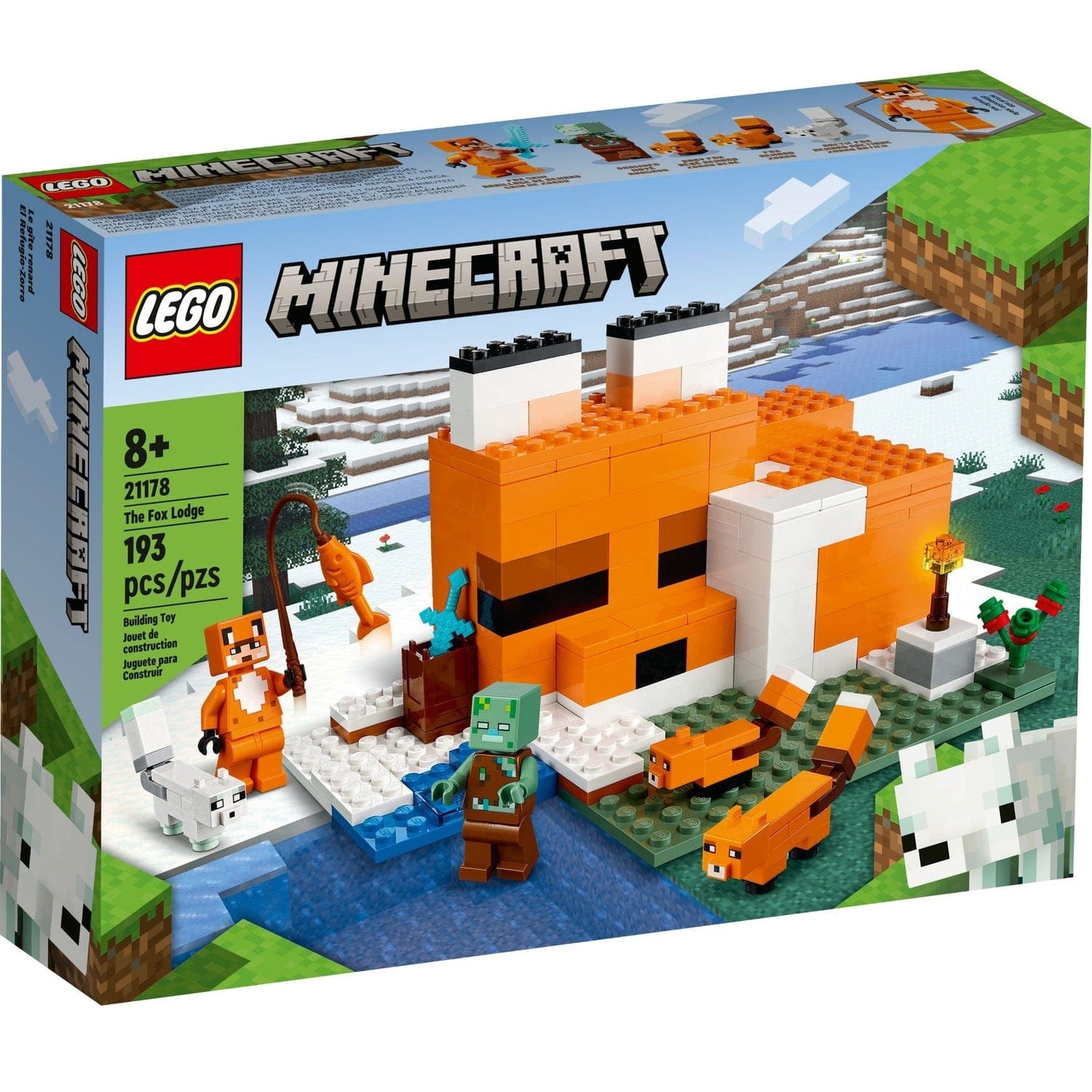 LEGO Lego 21178 Minecraft The Fox Lodge