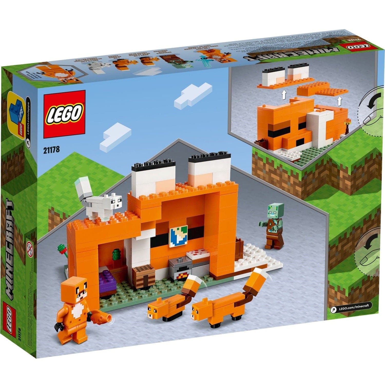 LEGO Lego 21178 Minecraft The Fox Lodge