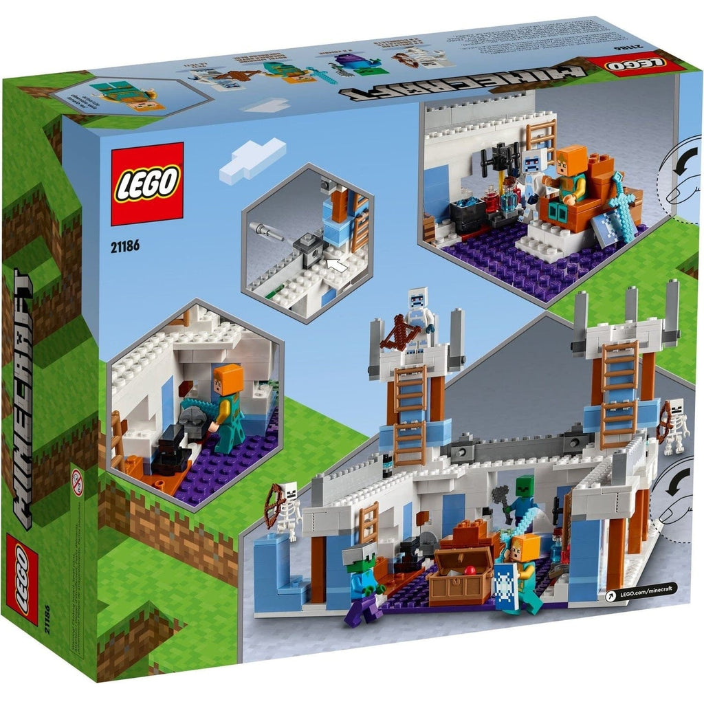 LEGO LEGO 21186  Minecraft The Ice Castle Building Kit