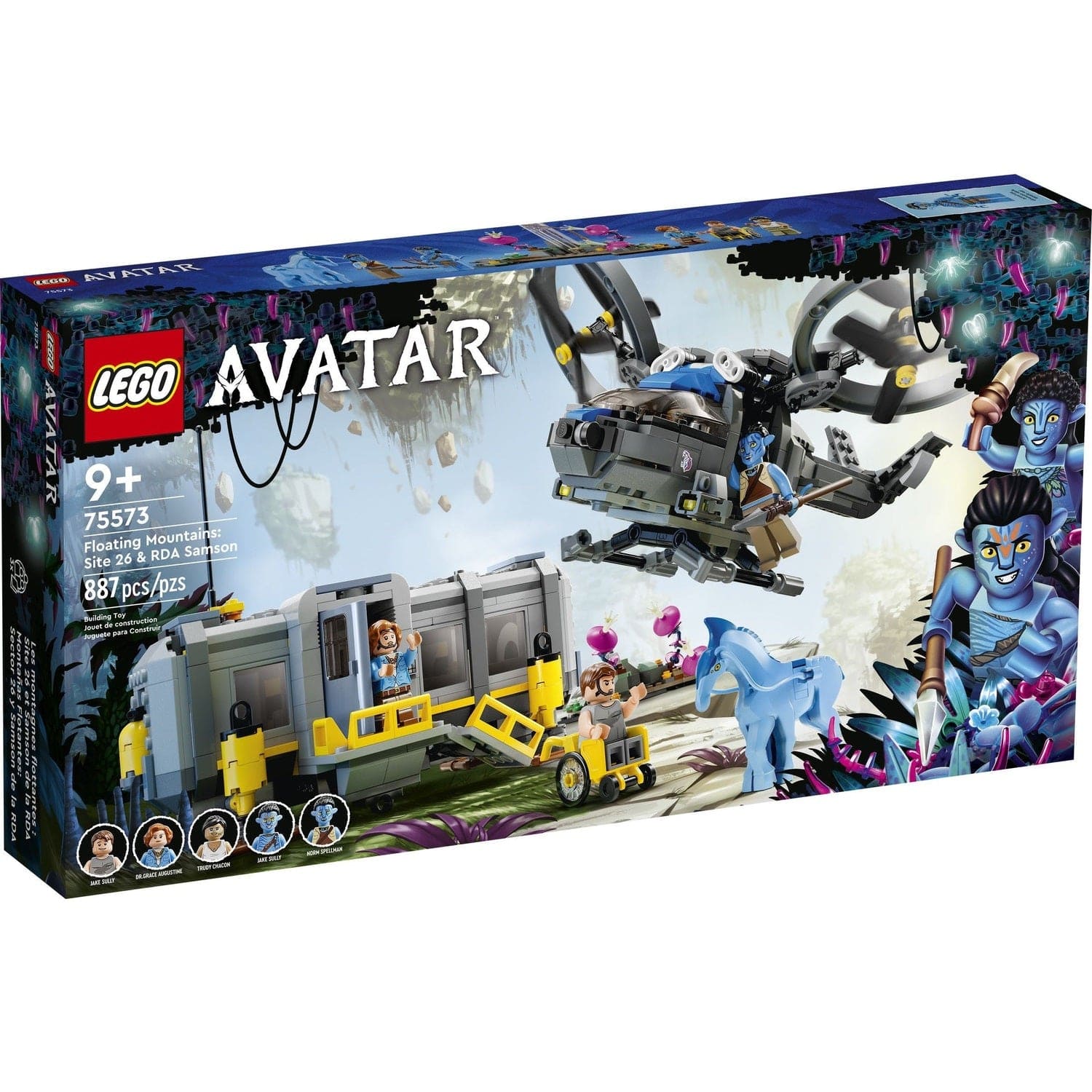 lego LEGO Avatar Floating Mountains: Site 26 & RDA Samson
