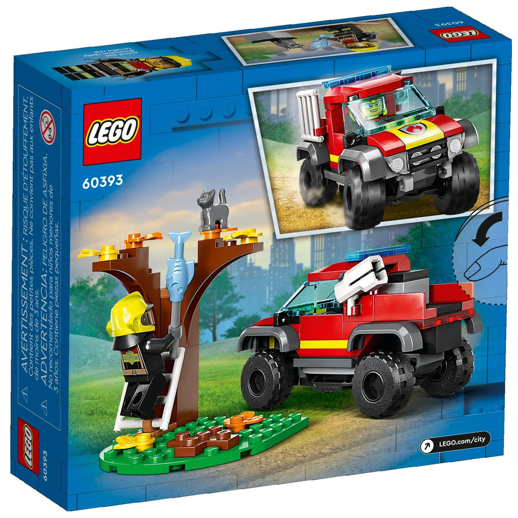LEGO Toys LEGO® City 4x4 Fire Truck Rescue