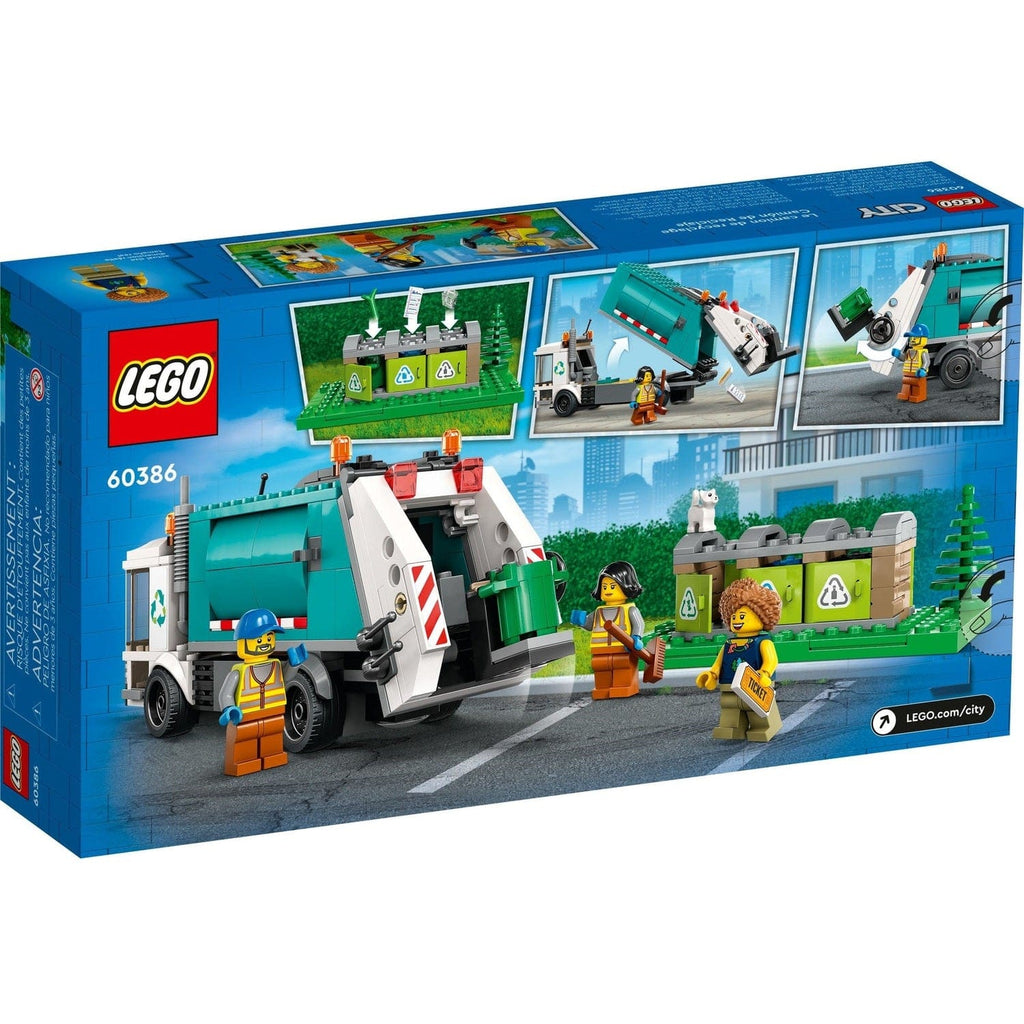 LEGO Toys LEGO City 60386 Recycling Truck