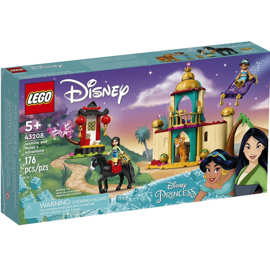 lego toys Lego Disney 43208 Jasmine And Mulan’S Adventure