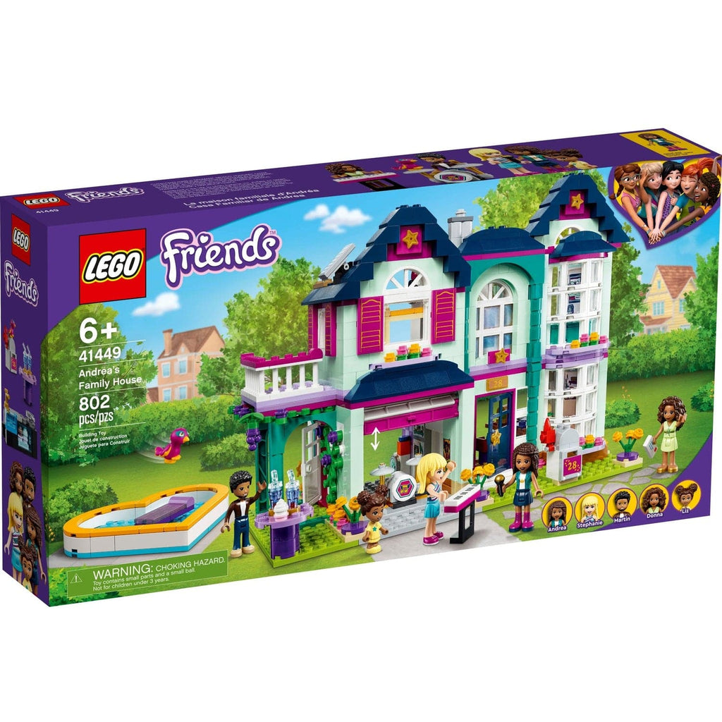 LEGO Toys LEGO Friends 41449 Andrea's Family House