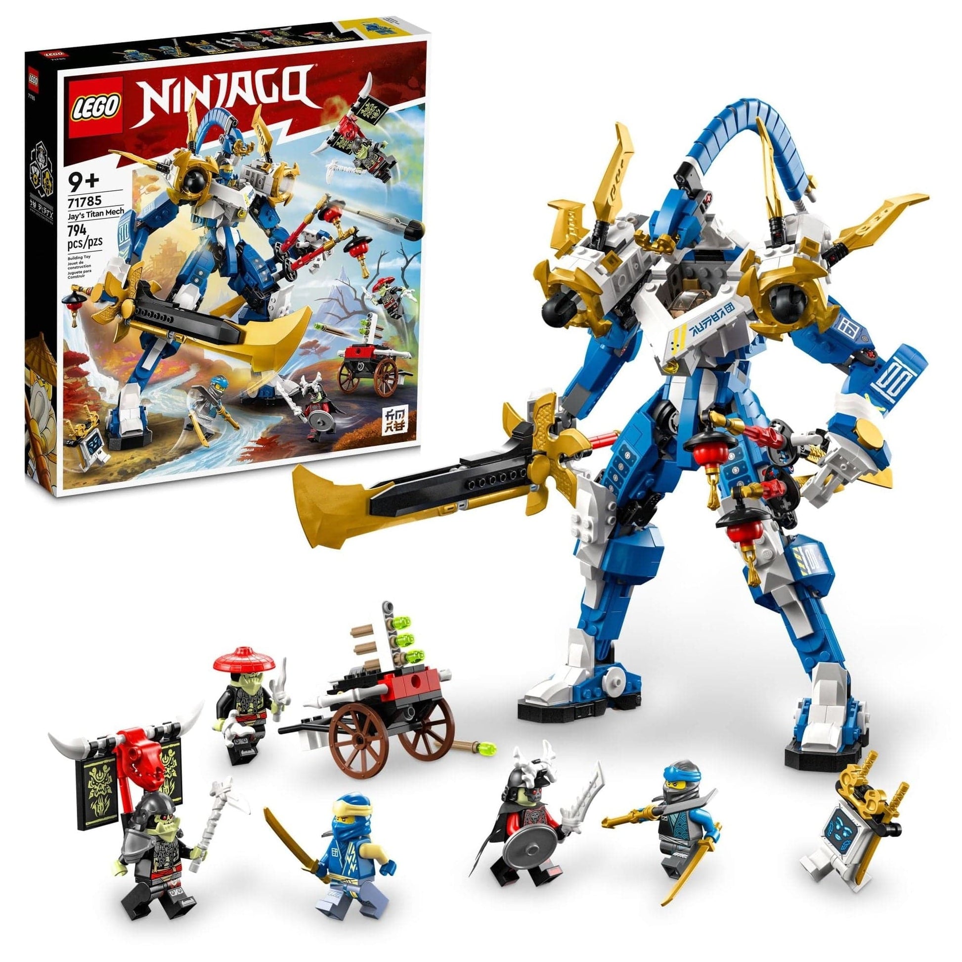 LEGO Toys LEGO® NINJAGO® Jay’s Titan Mech
