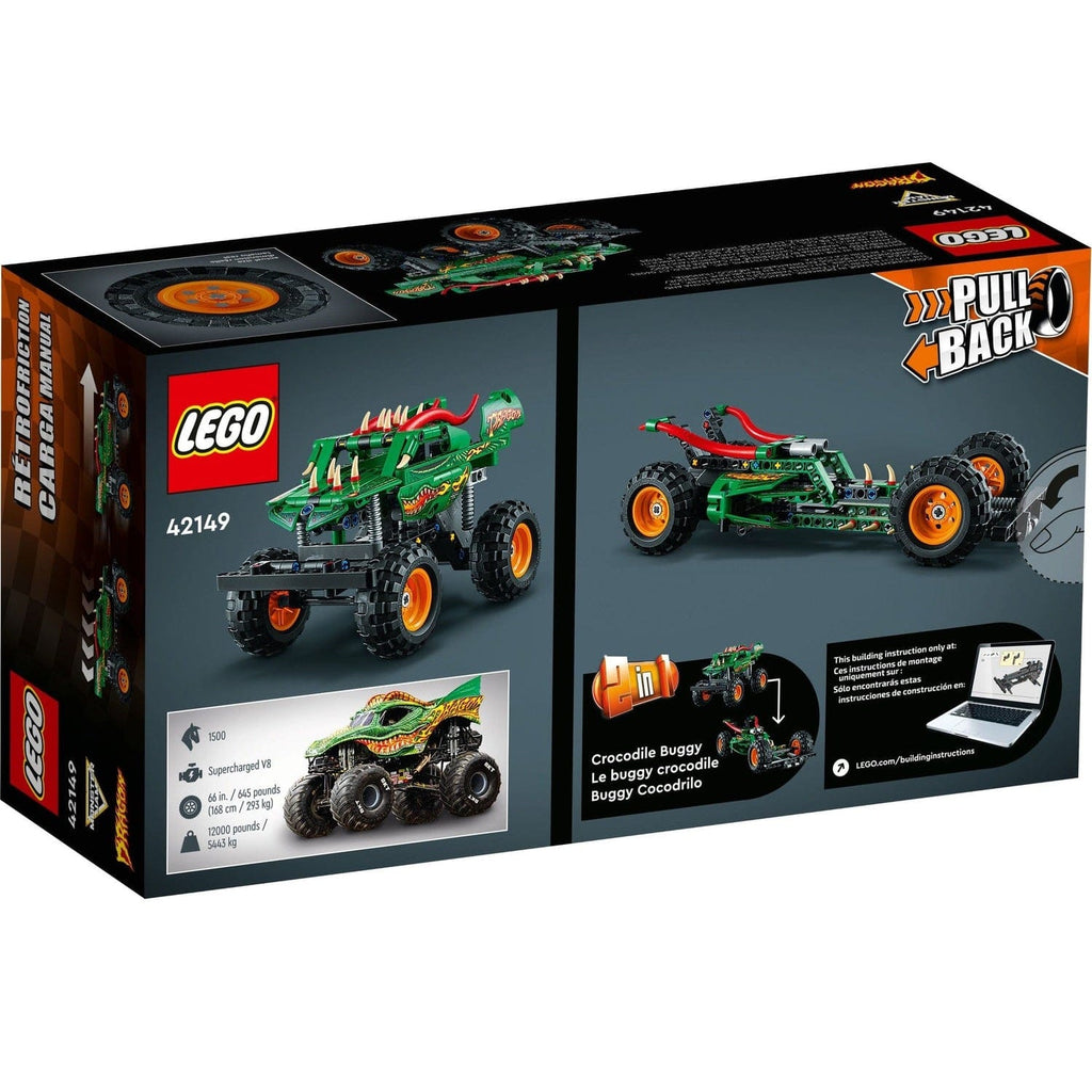 LEGO Toys LEGO Technic 42149 Monster Jam Dragon