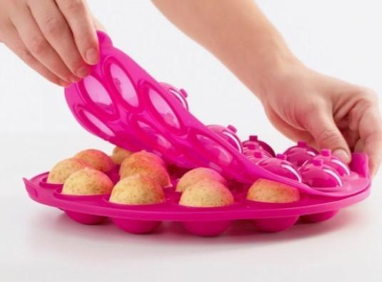 LEKUE Home & Kitchen Lekue Cake Pops Fushia Moulds-18 Cavities