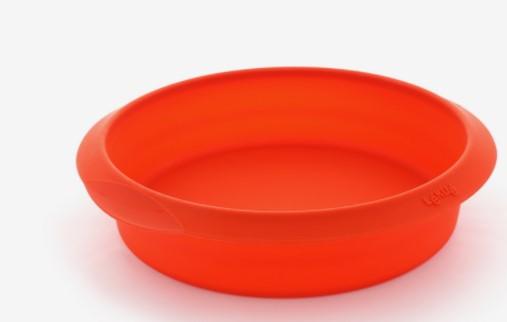 LEKUE Home & Kitchen Lekue Round Cake Mould Red 24cm