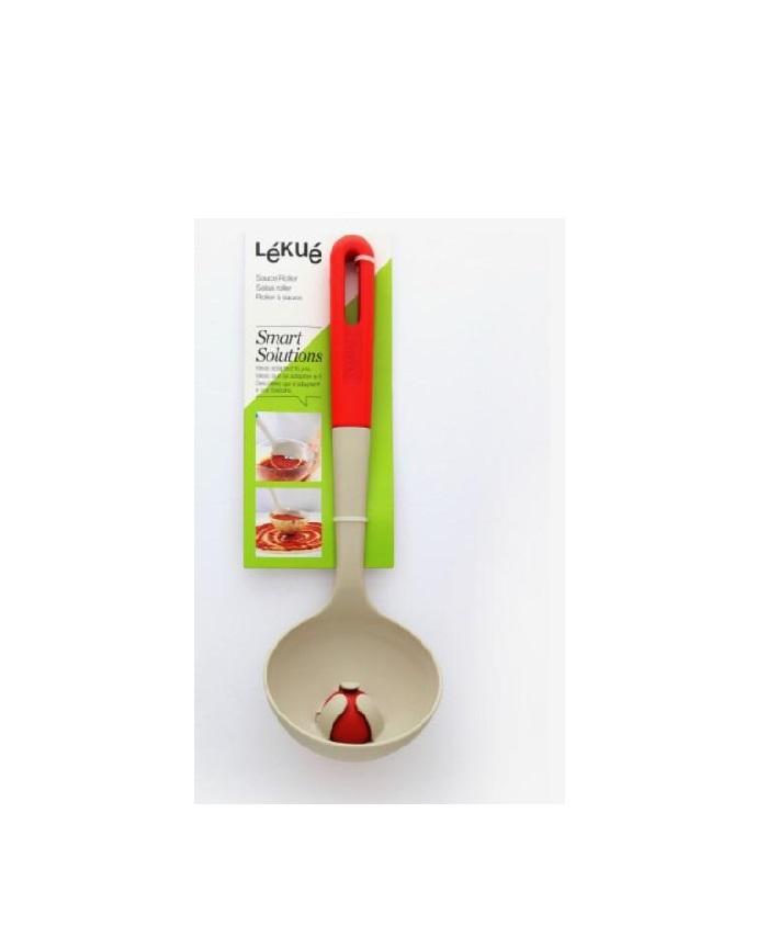 Lekue Home & Kitchen Lekue Sauce Roller Red 30cm