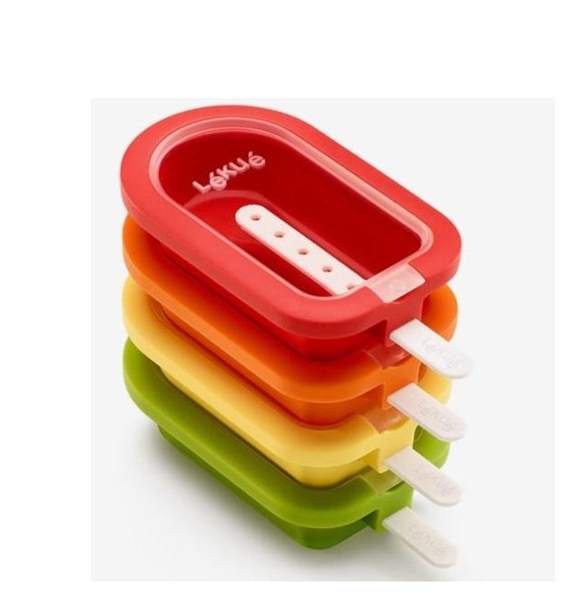 Lekue Home & Kitchen Lekue Stackable Popsicle Molds Set Of 4