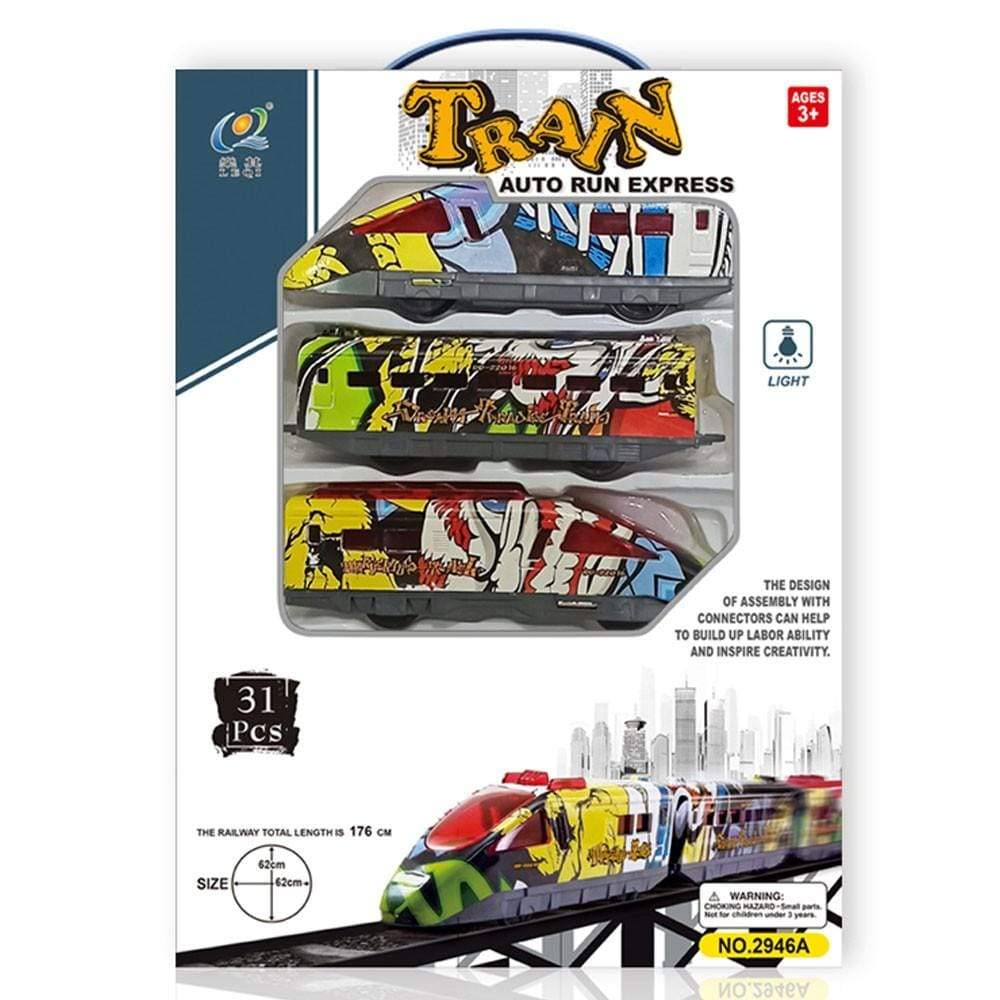 LEQI ® Toys LEQI ®-Train - Auto run express