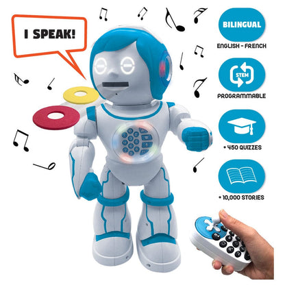 lexibook Lexibook - Powerman RC Kid My Smart Robot - English Version
