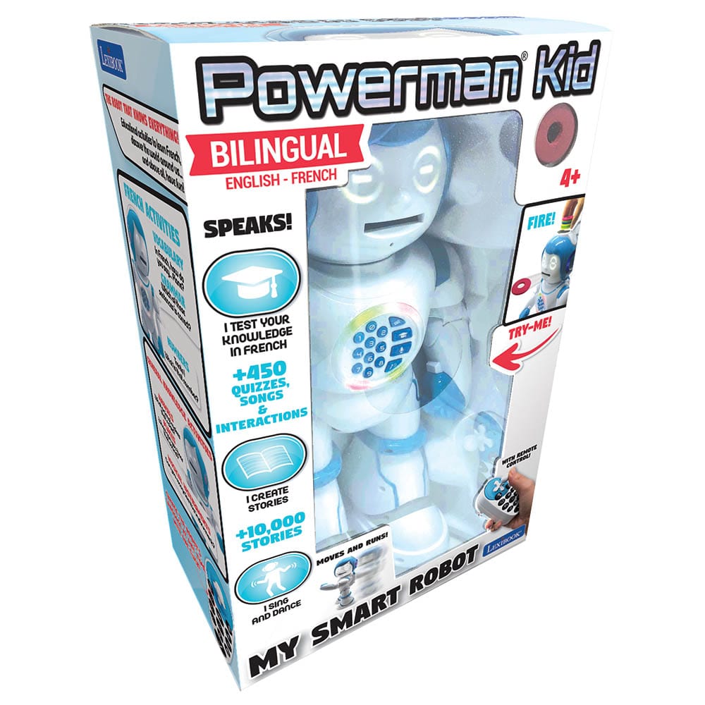lexibook Lexibook - Powerman RC Kid My Smart Robot - English Version