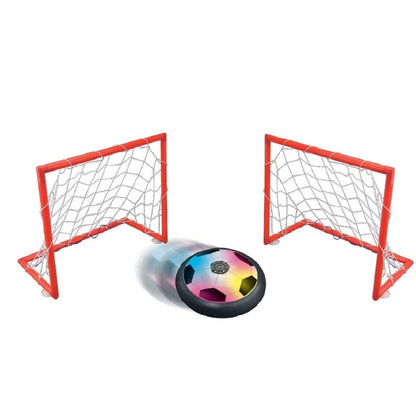 lexibook Toys AeroFoot - Sliding football foam disc with lights and 2 goals