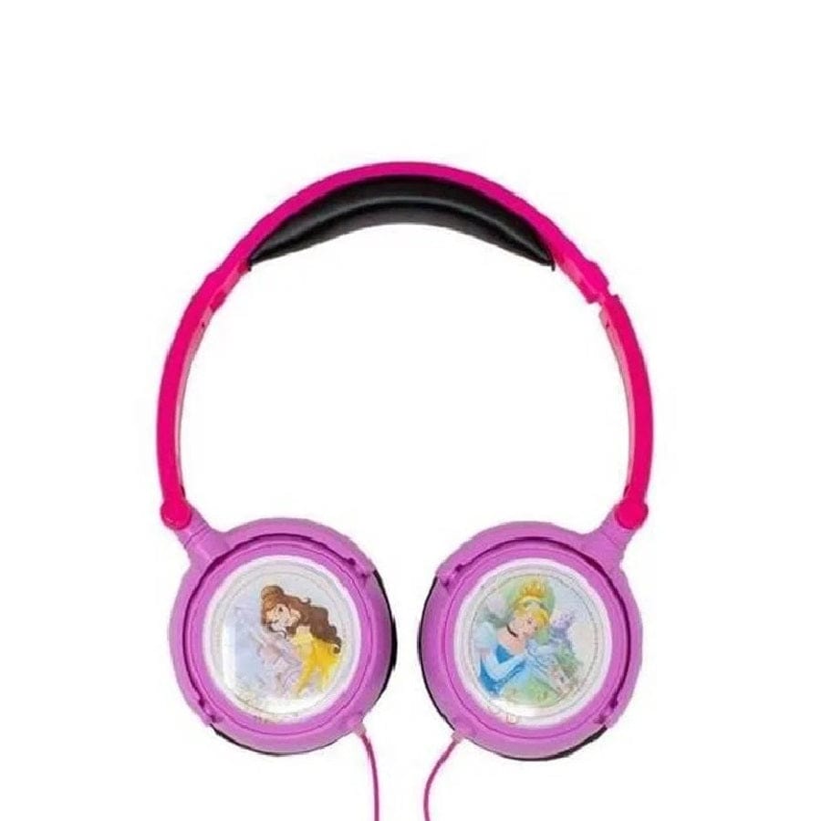 lexibook Toys Disney Princesse Stereo Wired Foldable Headphone with Kids Safe Volume