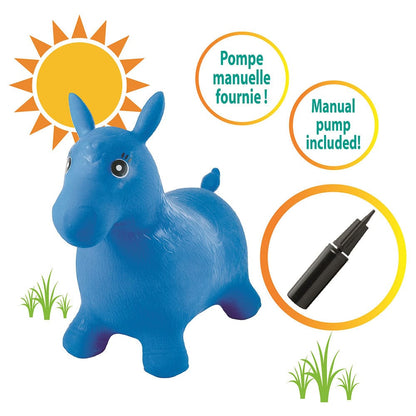 lexibook Toys Inflatable Jumping Blue Horse