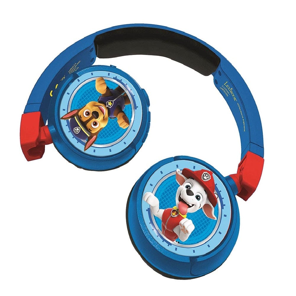 lexibook Toys Lexibook - Paw Patrol 2-in-1 Bluetooth & Wired Foldable Headphone