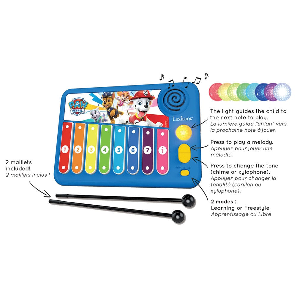 lexibook Toys Lexibook - Paw Patrol Electronic Xylophone