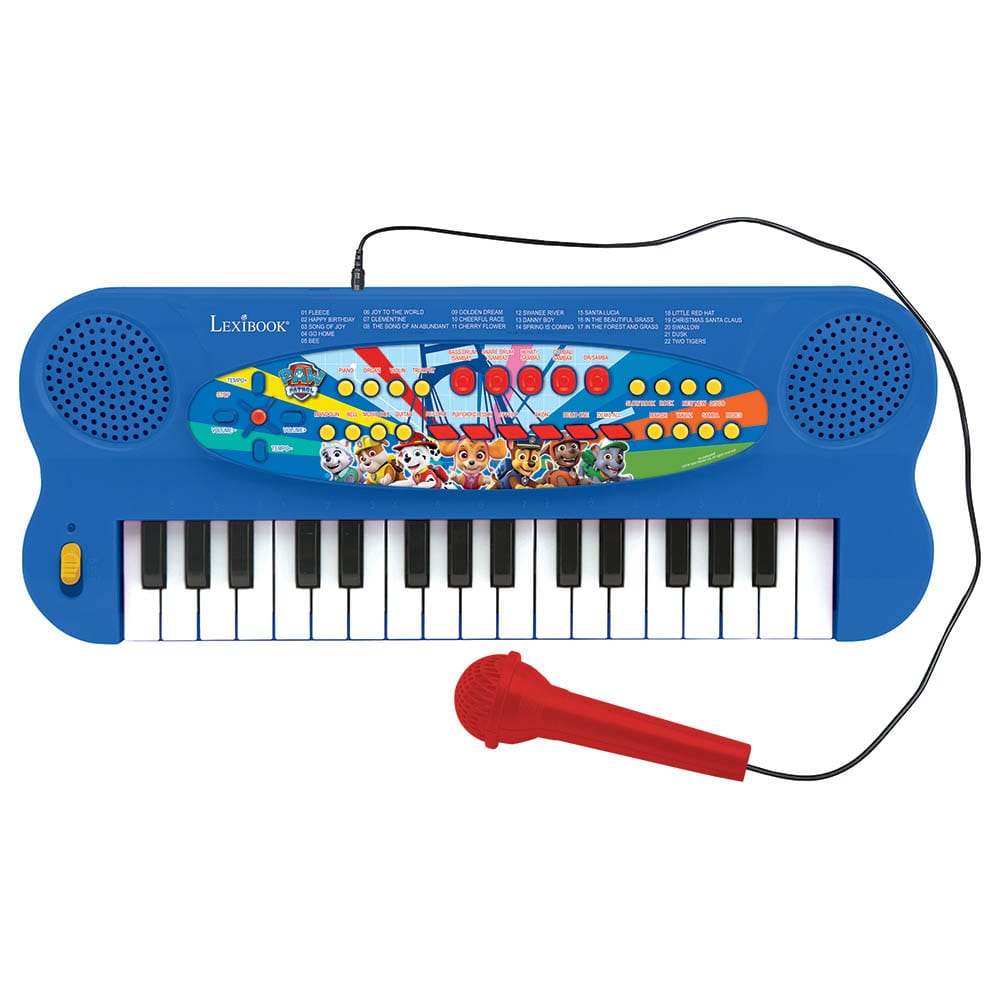 lexibook Toys Lexibook - Paw Petrol Keyboard with Mic (32 keys)