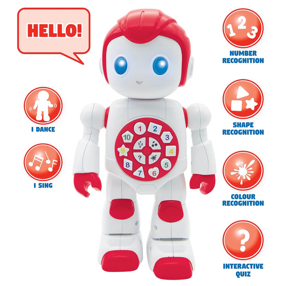 lexibook Toys Lexibook - Powerman First Talking Robot Learning Toy - English