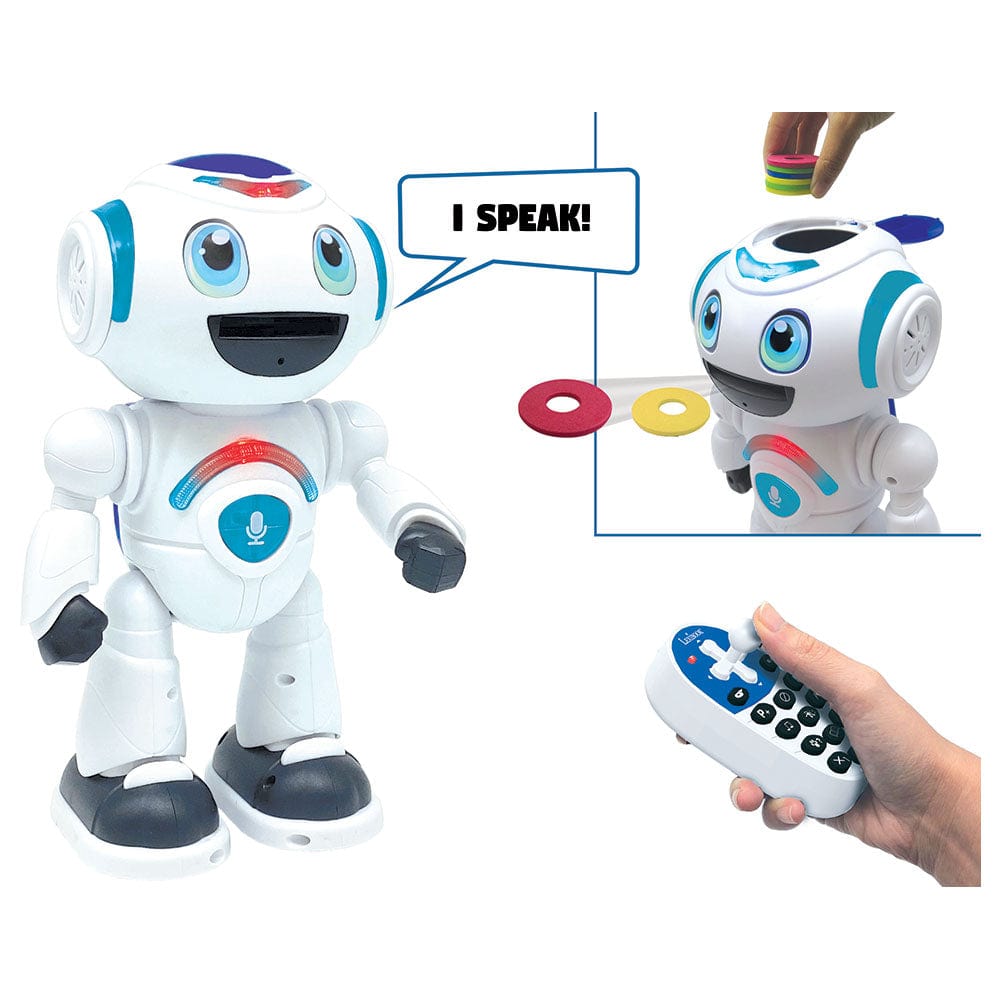 lexibook Toys Lexibook - Powerman RC Master Stem Robot w/ Quiz - English