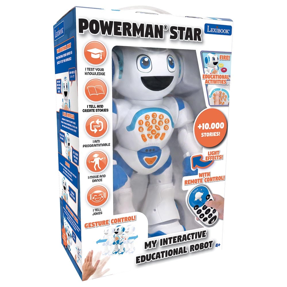 lexibook Toys Lexibook - Powerman RC Star Interactive Robot - English