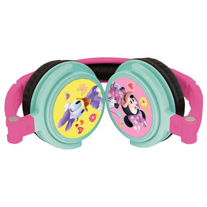 lexibook Toys Minnie Stereo Wired Foldable Headphone with Kids Safe Volume