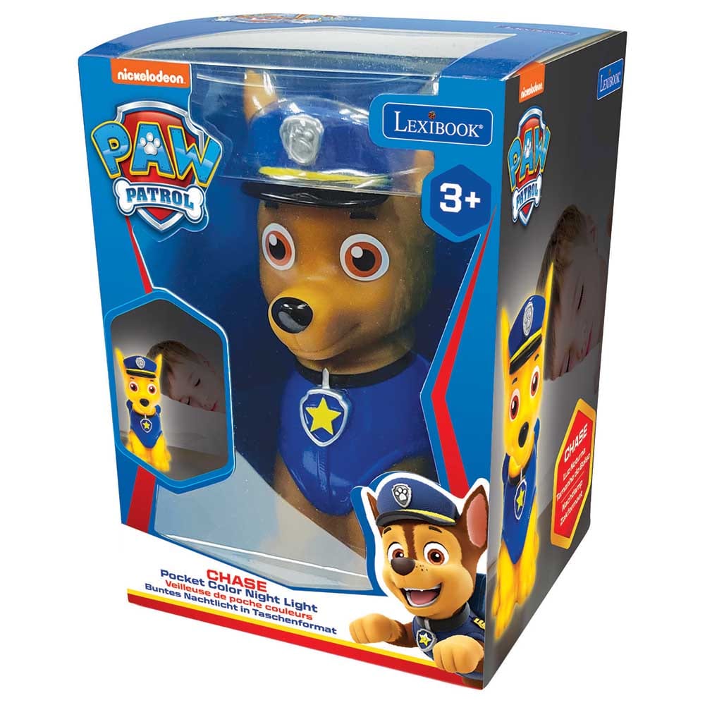 lexibook Toys Paw Patrol Chase LED Pocket Night Light Approx. 13cm