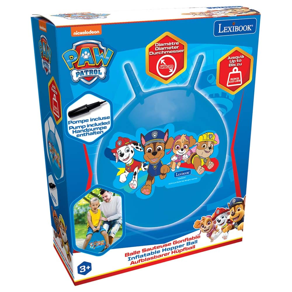 lexibook Toys Paw Patrol Inflatable Hopper Ball 45cm
